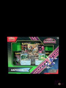Coffret Pokémon scellé Fable Nébuleuse Collection Illustration Rare Amphinobi ex Série du bloc Ecarlate et violet En français Quelques légers défauts (voir photos)