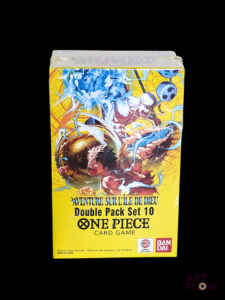 Double pack One Piece Set 10 contenant chacun 1 Pack de carte Don!! spéciale (2 types) et 2 Boosters Aventure sur l'île de Dieu OP15-EB04 Etat neuf scellé En français