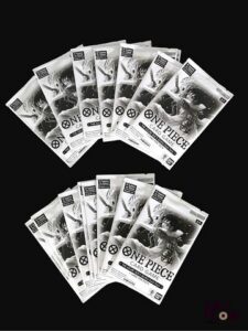 Ensemble de 19 boosters One piece Dash Pack Série Les sept de la mer d'azur/The Azure sea's seven (OP14-EB04) En anglais Scellés Etat neuf