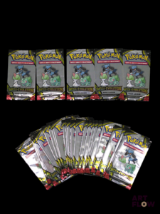 Ensemble de 30 boosters Pokémon Pack loisir scellés. Série du bloc Méga-Evolution En français