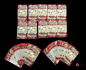 Ensemble de 50 boosters pack loisir Pokémon scellés. Série du bloc Ecarlate et violet : Rivalités destinées (EV10). En Français