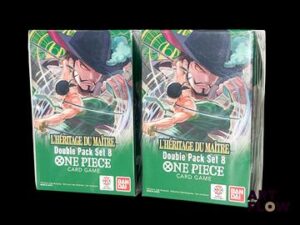 Réunion de 2 double packs One Piece Série L'Héritage du Maitre OP12 Scellés Neuf En français