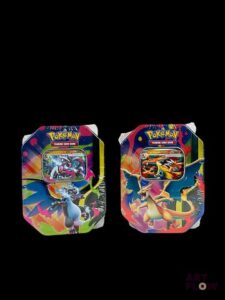 Réunion de 2 Pokebox Mega Dracaufeu X ex et Mega Dracaufeu Y ex Scellées En français Neuves