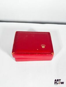 ROLEX Boîte numérotée 14.00.01 5,5 x 13 x 10 cm En l'état (importantes usures et accidents)