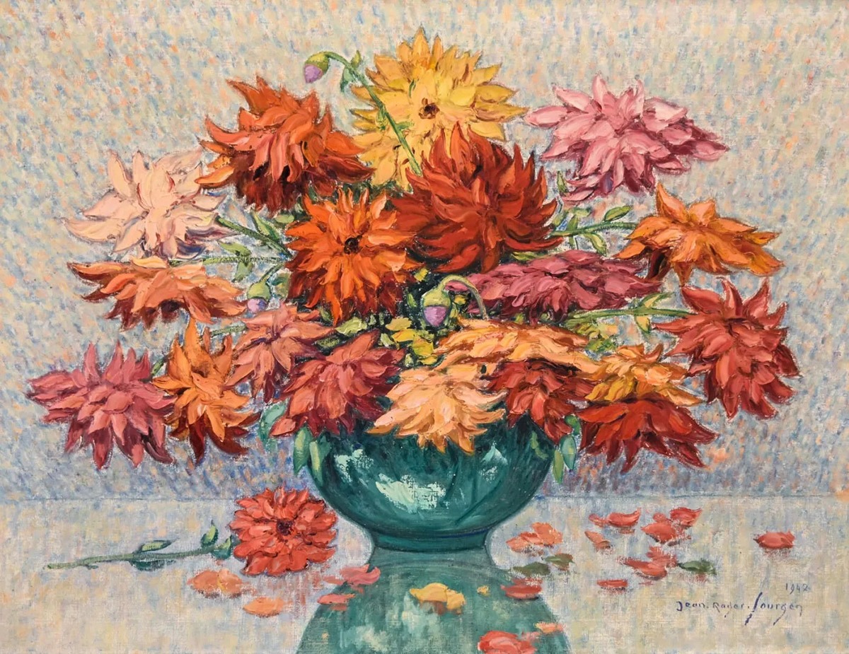  Bouquet de fleurs Jean-Roger Sourgen