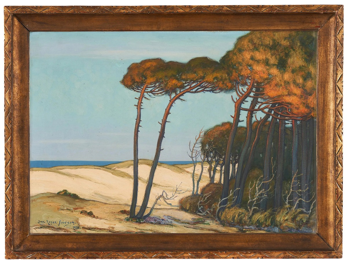  Soir dans les dunes d'Hossegor Jean-Roger Sourgen 