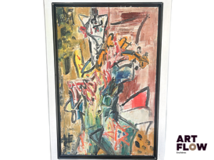 GEN PAUL (1895-1975) "Medrano" Huile sur toile Signée et datée au dos 1946 Dimensions : 91,5 x 58,5 cm