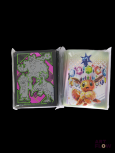 2 paquets de 65 sleeves chacun : Fable nébuleuse (EV6.5) et Évolution prismatique (EV8.5) Neufs