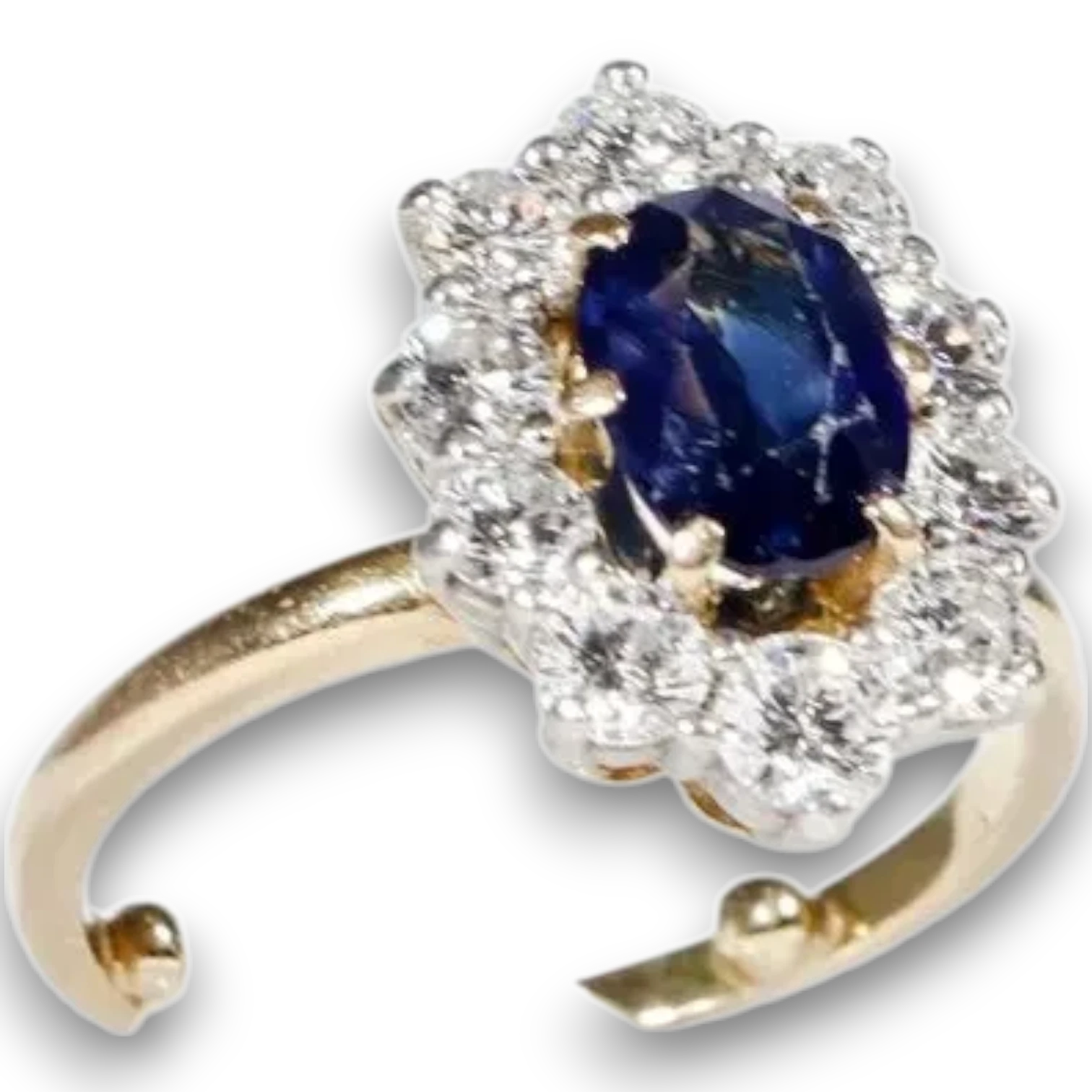 Bague saphir