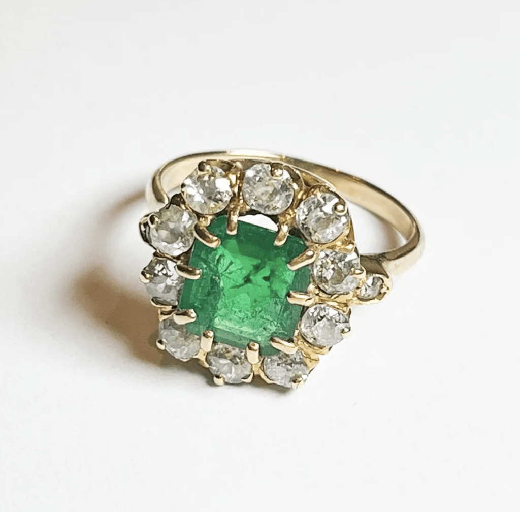 Bague émeraude