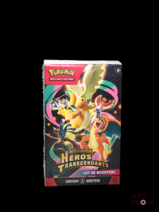 Bundle Pokemon scellée : contient 6 boosters Série du bloc Mega-Evolution : Héros transcendants (ME2.5) Neuf En français