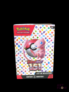 Bundle Pokemon scellée : lot de 6 boosters Série du bloc Ecarlate et violet : Mew 151 (EV03.5) En français Neuve, scellée