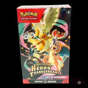 Bundle Pokémon Série du bloc Mega évolution : Héros transcendants ME2.5 En français Neuve, scellée