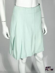 BURBERRY Jupe en jean bleu pastel Taille présumée S Petite décoloration (voir photos)