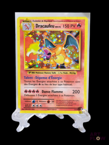 Carte Pokémon Dracaufeu 11/108 Reverse Holo rare Série du bloc XY : Évolutions XY12 En français Très bon état Sous sleeve et toploader