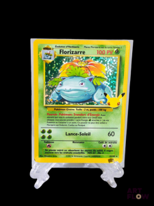 Carte Pokémon Florizarre 15/102 Holographique Série du bloc Epée et bouclier : Célébrations 25 EB7.5 En Français Etat near mint Sous sleeve et toploader