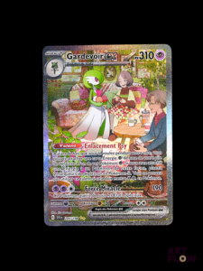 Carte Pokemon Gardevoir ex 245 Alternative Série du bloc Ecarlate et violet EV01 Sous sleeve et toploader En français.