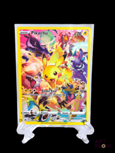 Carte Pokémon Pikachu 160/159 Secrète Série du bloc Épée et Bouclier : Zénith Suprême (EB12.5). En français Etat near mint Sous sleeve et toploader
