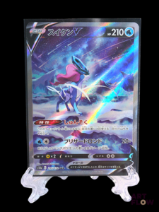 Carte Pokémon Suicune V S12A 215/172 En japonais Sous sleeve et toploader Etat near mint