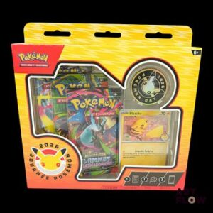 Coffret Collection journée Pokémon 2026 Pikachu "Pokémon Day", sorti à l'occasion du 30ème Anniversaire de la franchise Pokémon. En français Neuf scellé