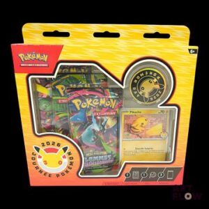 Coffret Collection journée Pokémon 2026 Pikachu "Pokémon Day", sorti à l'occasion du 30ème Anniversaire de la franchise Pokémon. En français Neuf scellé