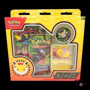 Coffret Collection journée Pokémon 2026 Pikachu "Pokémon Day", sorti à l'occasion du 30ème Anniversaire de la franchise Pokémon. En français Neuf scellé