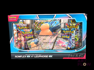 Coffret collection spéciale Pokemon : Ronflex ex et Leuphorie ex En français Neuf, scellé