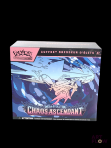 Coffret Pokemon Elite Trainer Box (ETB) Série du bloc Méga-Évolution : Chaos ascendant ME04 Scellé Neuf En français