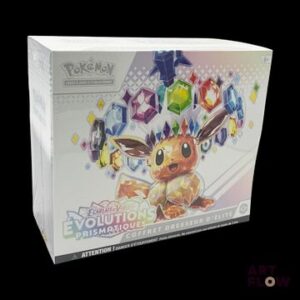 Coffret Pokémon scellé : Elite Trainer Box (ETB). Série du bloc Écarlate & Violet : Évolutions Prismatiques (EV8.5). En français.