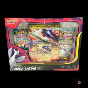 Coffret Pokémon scellé : Mega-Latias ex Séries du bloc Écarlate & Violet et Mega-Evolution En français Quelques défauts (voir photos)