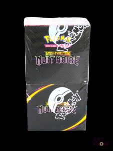 Demi-display Pokemon de 18 boosters Série du bloc Méga-évolution : nuit noire ME05 En français Neuf, scellé