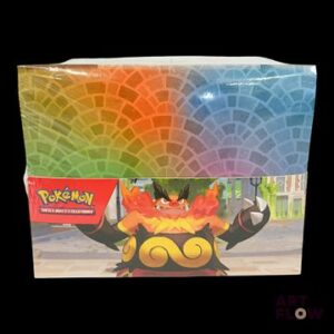 Display Pokémon contenant 10 mini tins Illumis Série Mega évolution : Chaos ascendant En français Neuve, scellée