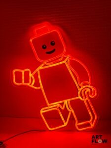 Enseigne lumineuse Lego 53 x 35 cm env Fonctionnelle, fournie avec alimentation