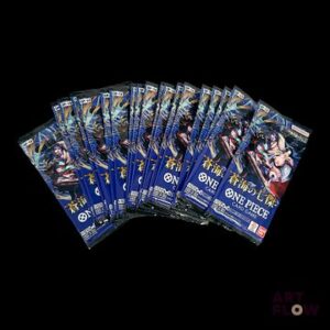 Ensemble comprenant 20 boosters One piece Série les 7 de la mer d'Azur OP14/Eb04 En japonais Neufs, scellés