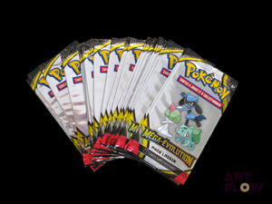 Ensemble comprenant 25 boosters Pack loisir Pokemon Série du bloc Mega-Evolution ME01 En français Neufs, scellés
