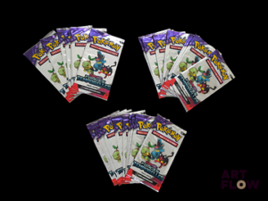 Ensemble comprenant 30 boosters Pack loisir scellés Série du bloc Ecarlate et violet : Forces temporelles (EV05) En français. Neufs scellés