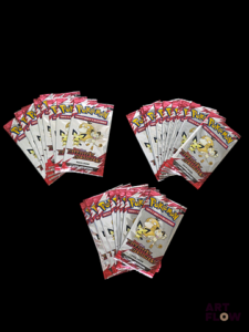 Ensemble comprenant 30 boosters Pack loisir scellés Série du bloc Ecarlate et violet : Rivalités destinées (EV10) En français. Neufs scellés