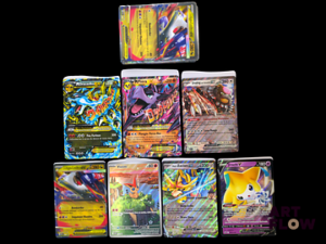 Ensemble comprenant 55 cartes Pokémon Jumbo Diverses séries Peut contenir des doubles, triples voire plus En Français Différents état de played à near mint
