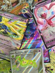 Lot d'environ 100 cartes Ultra Rares Diverses séries et raretés Contient des doubles En l'état