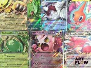 Lot d'environ 100 cartes Ultra Rares Diverses séries et raretés Contient des doubles En l'état