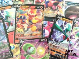 Lot d'environ 100 cartes Ultra Rares Diverses séries et raretés Contient des doubles En l'état