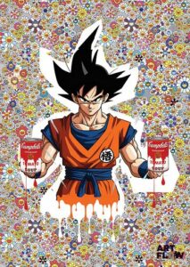 Mannixboy - Né en 1986 - Dragon ball Z - Impression sur papier Rives - Signée dans la planche et au dos - Edition en 30 exemplaires - 30x45 cm - Certificat de l'artiste au dos