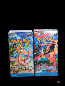 Réunion de 2 bundles pokemon : - M1L - SV7A Neuves, scellage plastique En coréen