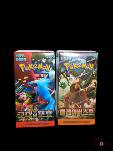 Réunion de 2 bundles Pokemon : - SV2D - SV4K Neuves, scellage sans plastique pour l'une En coréen