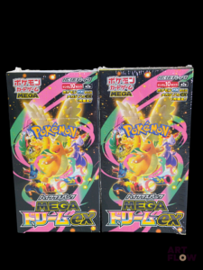 Réunion de 2 displays Pokemon scellées Série du bloc Mega évolution : Héros transcendants M2A En japonais Neuves, scellées