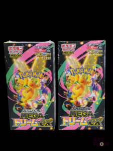 Réunion de 2 displays Pokemon scellées Série du bloc Mega évolution : Héros transcendants M2A En japonais Neuves, scellées
