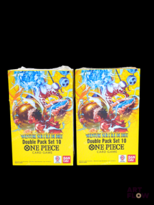 Réunion de 2 Double Pack de la série Aventure sur l'ile de Dieu OP15-EB04 En français Neufs Scellés