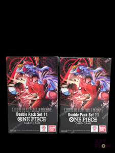 Réunion de 2 Double Pack set de 11 One piece de la série L'heure de la bataille décisive OP16 En français Neufs Scellés