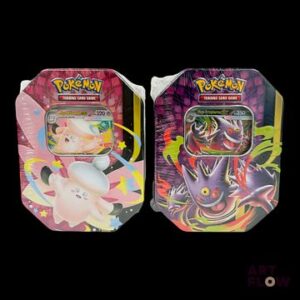 Réunion de 2 pokebox Pokémon : mega ectoplasma ex et mega mélodelfe ex Série du bloc mega évolution : chaos ascendant ME04 En français Neuves, scellées