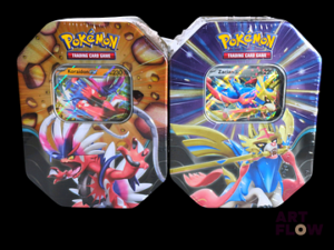 Réunion de 2 Pokébox Pokémon scellées : Koraidon ex et Zacian ex Bloc Ecarlate et violet En français Neuves, scellées